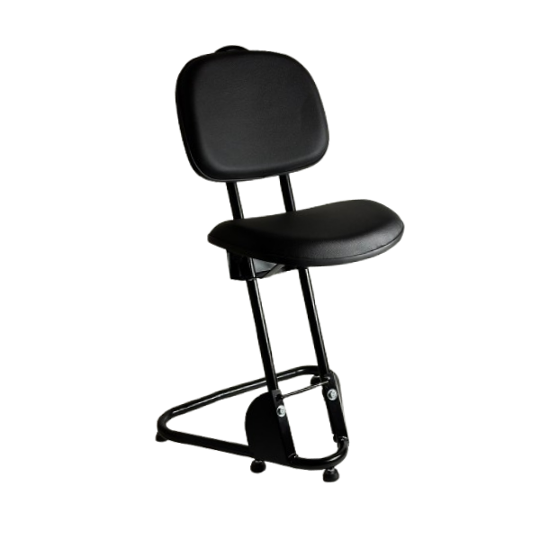 Banco Semi Sentado - Modelo Golden Seat - Estofado
